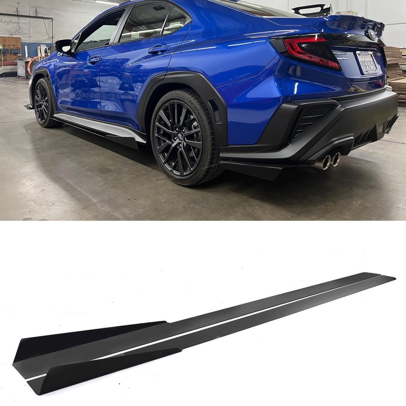AeroflowDynamics 2022+ WRX Side Skirt Extension V7