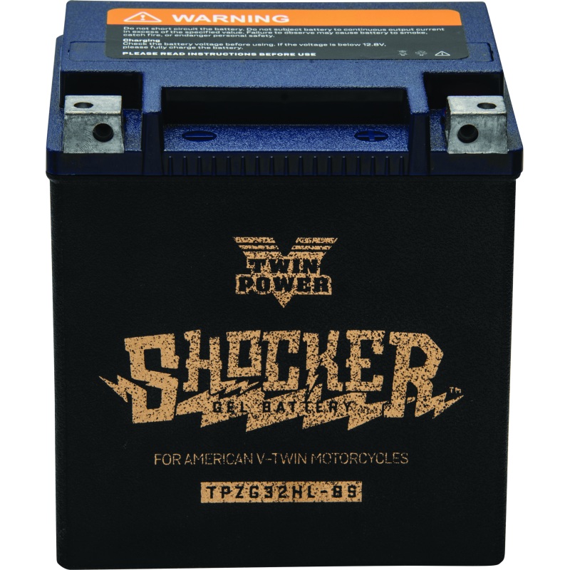 Twin Power YTX-32HL Shocker Gel Battery Replaces H-D 66010-97A