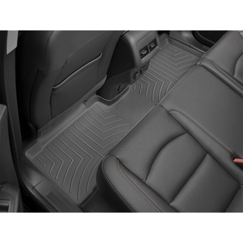 WeatherTech 2021+ Ford F-150 (Supercrew and Crew Cab) Rear FloorLiners – Black