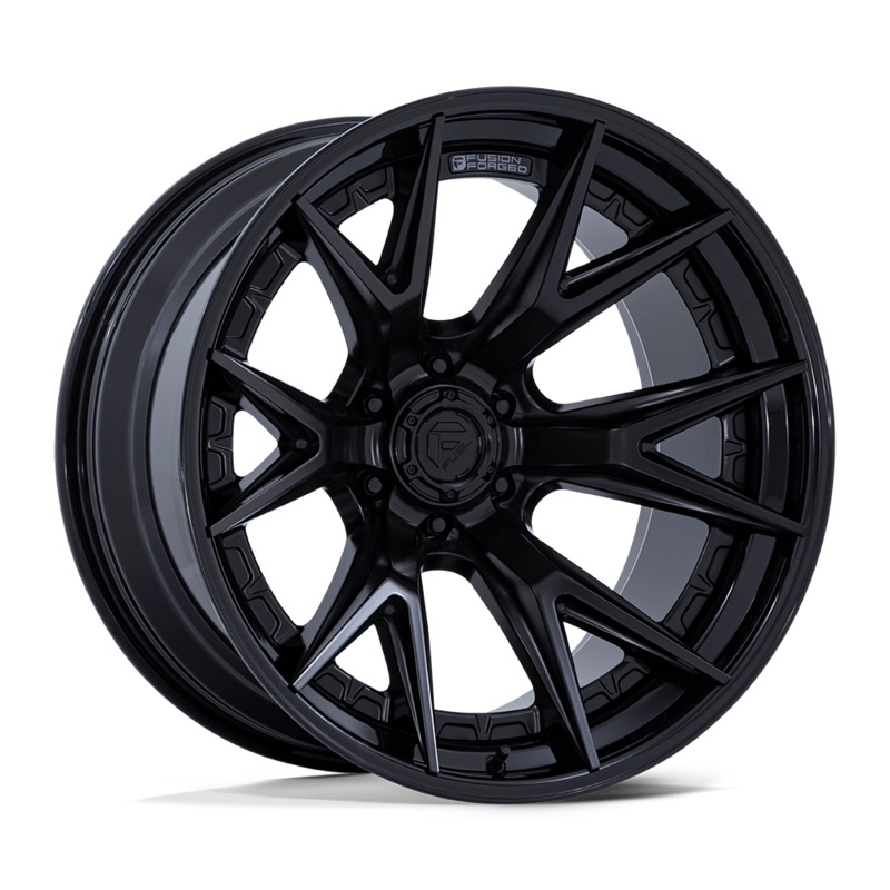 Fuel Wheels FC402 Catalyst 22″ 6×139.7 Matte Black With Gloss Black Lip