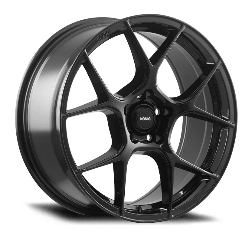 Konig Diverge 19X8.5 5X114.3 ET32 Gloss Black