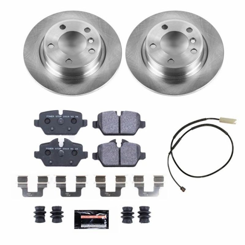 PowerStop Power Stop 11-16 Mini Cooper Countryman Rear Track Day Brake Kit