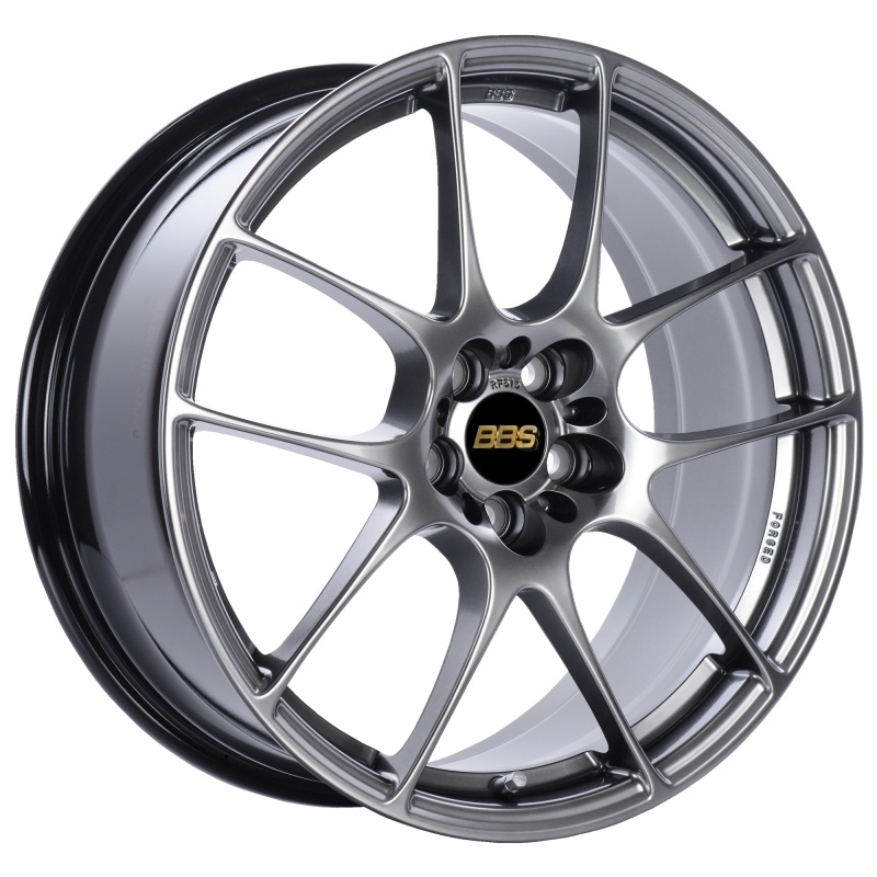 BBS RF 18×8 5×120 ET35 Diamond Black Wheel -82mm PFS/Clip Required