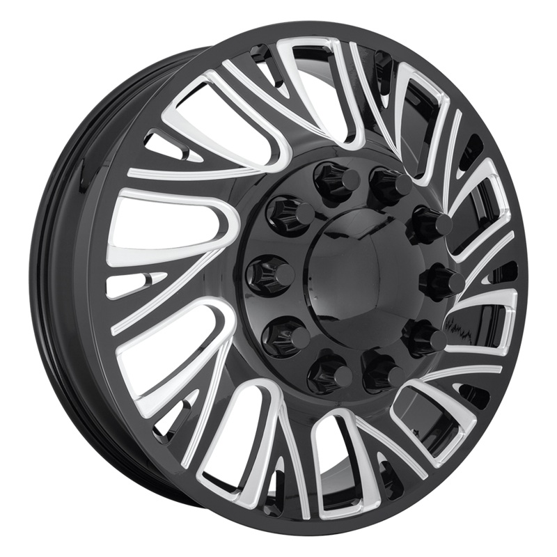 Fuel Wheels DE41 FF41D 28″ 10×225 Gloss Black Milled