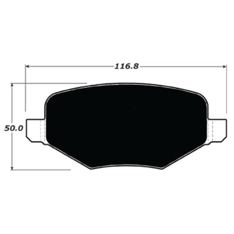 Porterfield Brake Pads for 2010 FORD TAURUS SHO