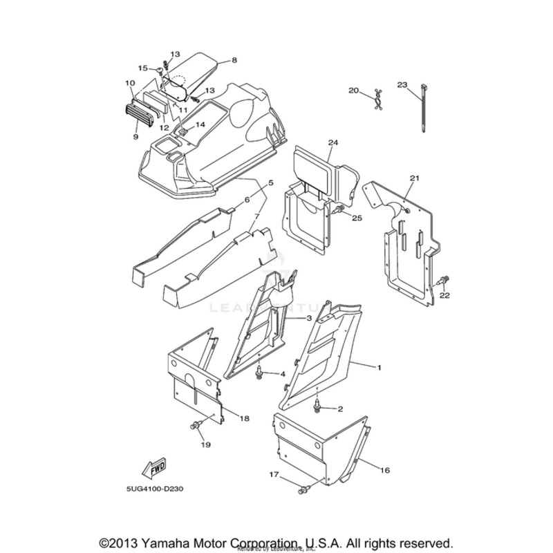 Cover Assembly by Yamaha
