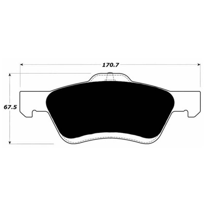Porterfield Brake Pads for 2010 FORD ESCAPE
