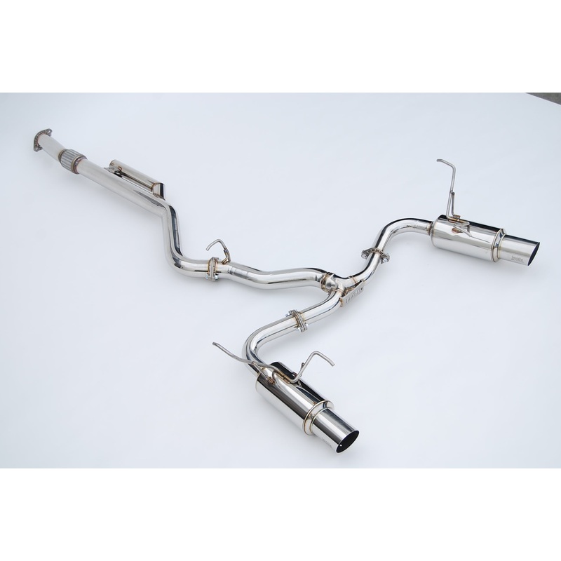 Invidia Dual N1 Cat-Back Exhaust 2022+ Subaru WRX Twin Outlet Single Layer Tips