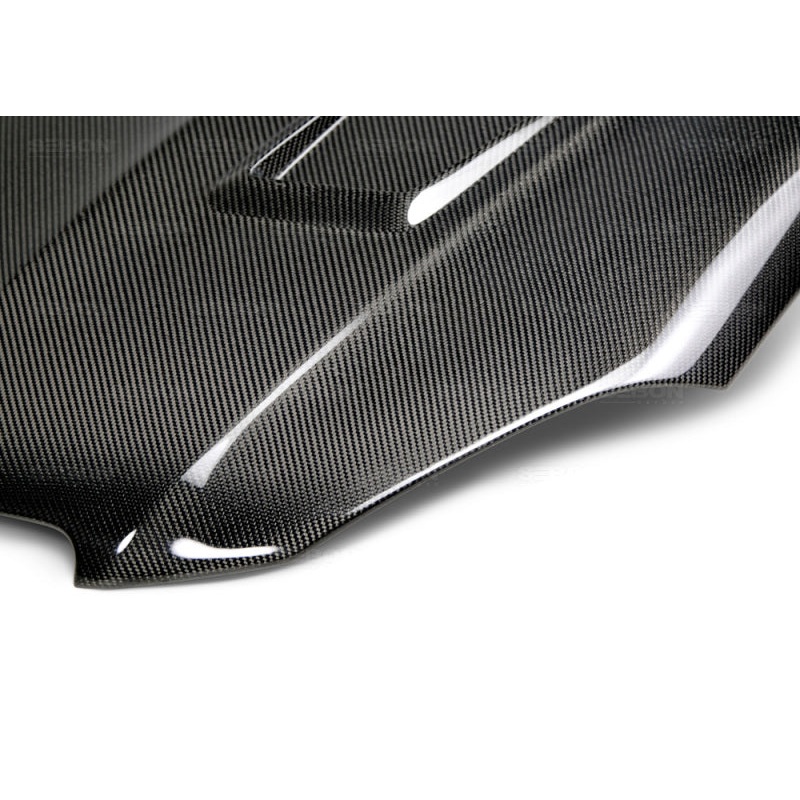 Seibon 12-14 Mercedes Benz C63 GT-Style Carbon Fiber Hood