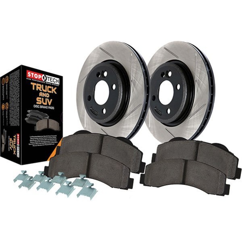 StopTech 07-09 BMW 335 Series E90/E92/E93 Slotted Sport Brake Kit
