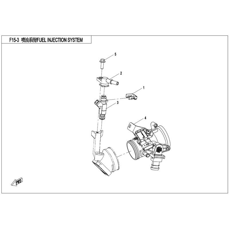Throttle Body by CF Moto