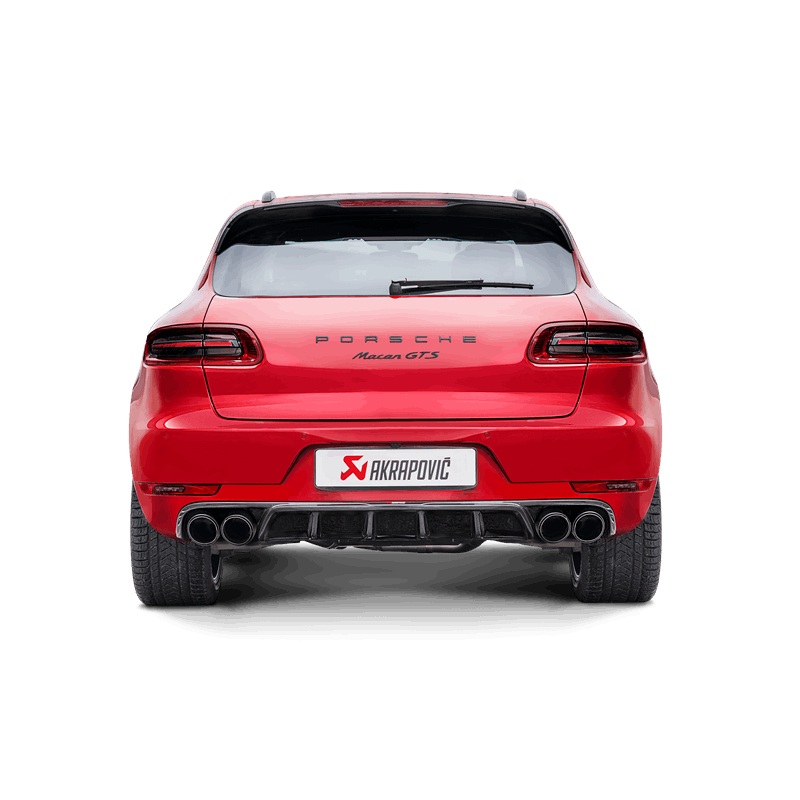 Akrapovic 2014 Porsche Macan Turbo (95B) Evolution Line Cat Back (Titanium) w/ Titanium Tips