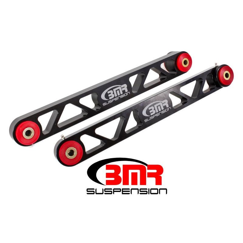 BMR 05-14 S197 Mustang Billet Aluminum Lower Control Arms (Polyurethane) – Black Anodized
