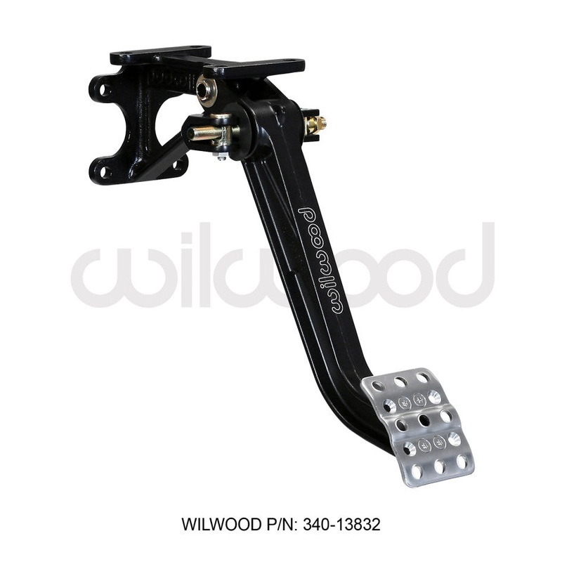 Wilwood Adjustable Brake Pedal – Dual MC – Swing Mount – 7:1