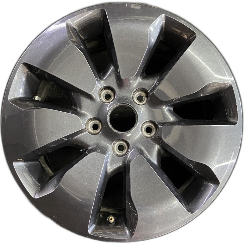 18″ PACIFICA 19-20 aluminum 18×7.5 7 slot opt WAK black noise Original OEM Wheel Rim