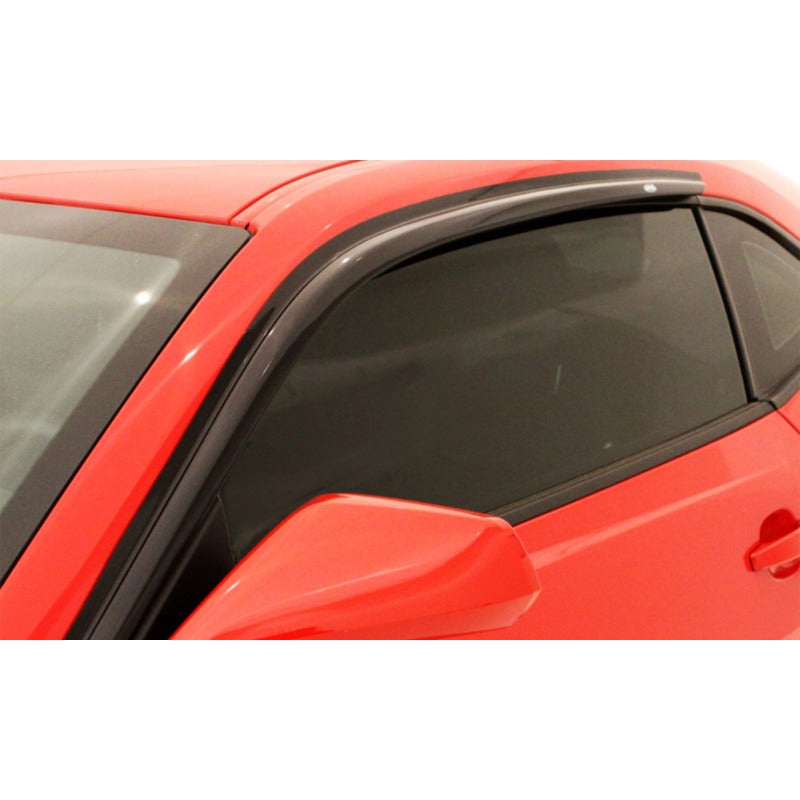 AVS 12-15 Honda Civic Coupe Ventvisor Outside Mount Window Deflectors 2pc – Smoke