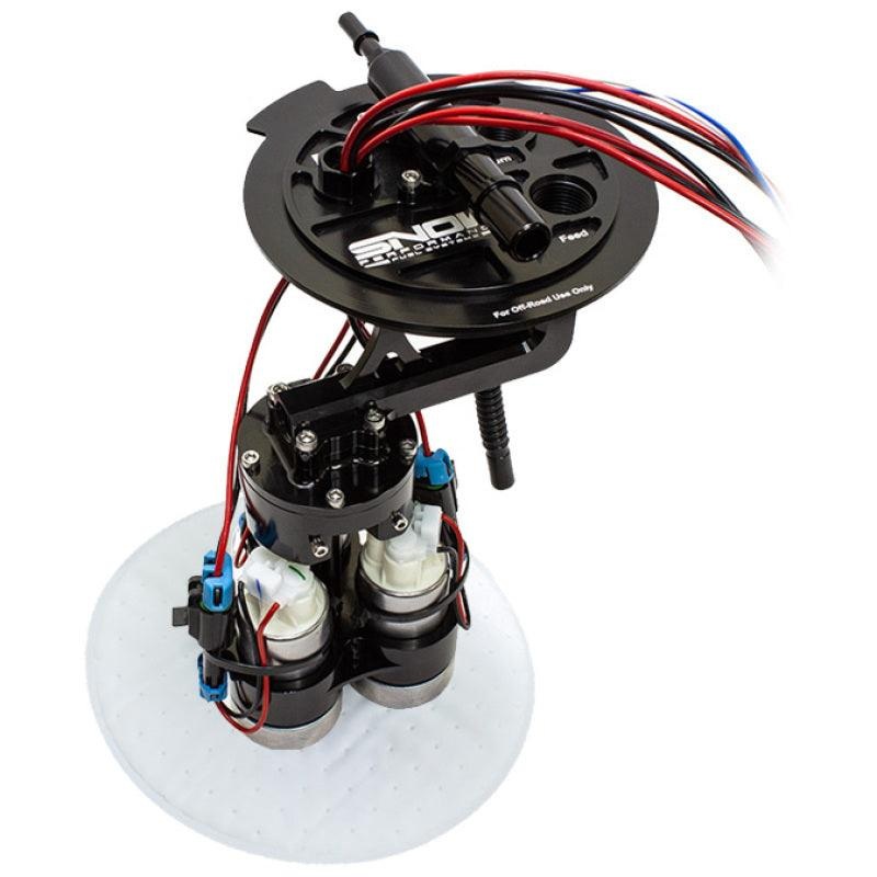 Snow 15-21 Ford F-150 Truck Fuel Hat – Dual Pump