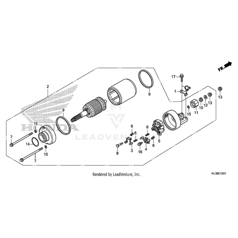 Starter Motor Assembly by Honda