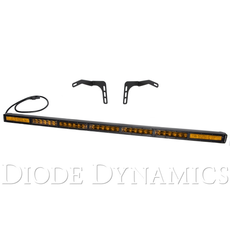 Tundra 42 Inch LED Lightbar Kit Amber Combo Stealth Series Diode Dynamics