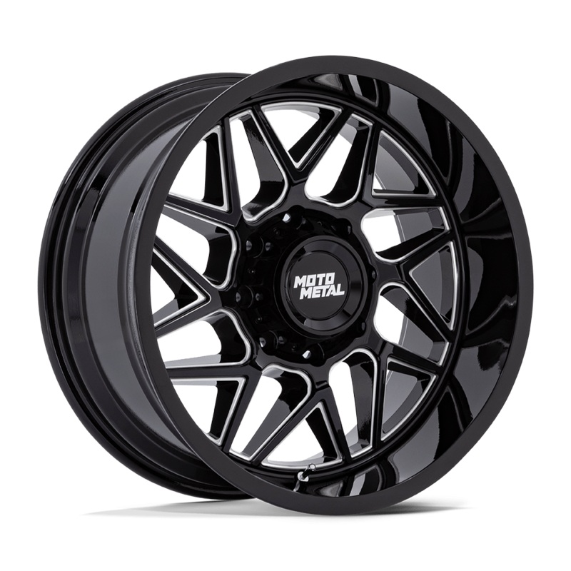 Moto Metal Wheels MO812 Turbine 20″ 6×135 Gloss Black Milled